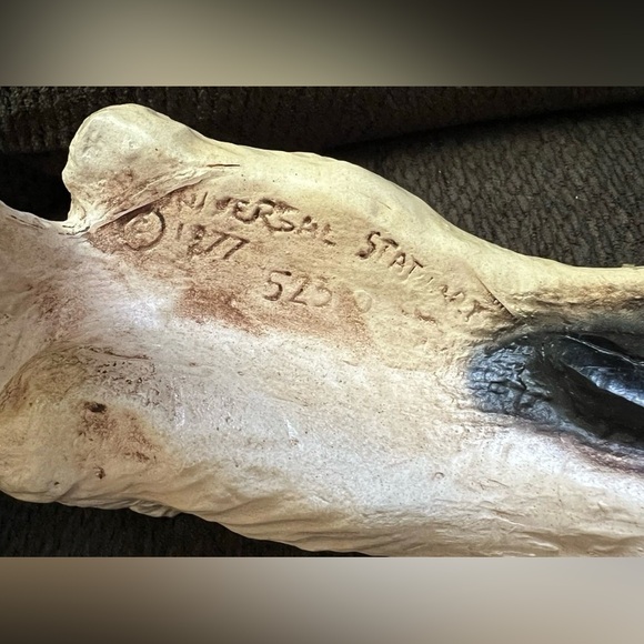 Vtg 1977 Universal Statuary Corp 523 Western Cowboy Sheriff Horse Statue - Picture 5 of 10